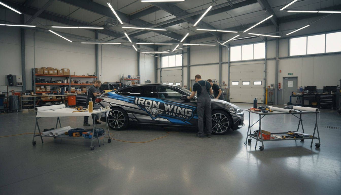 Fahrzeugfolierungen für PKW, Transporter und Anhänger – von der Gestaltung bis zur fachgerechten Verklebung.