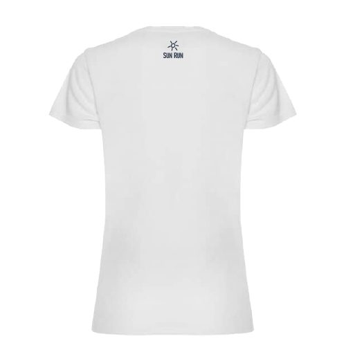 NUR NOCH VOR ORT BESTELLBAR Sun-Run Sport Shirt - Weiß (Damen) // 20 Jahre Jubiläum