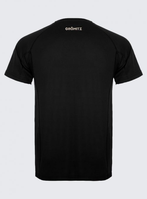 Sun-Run Sport Shirt - Schwarz (Herren) // Beige Print